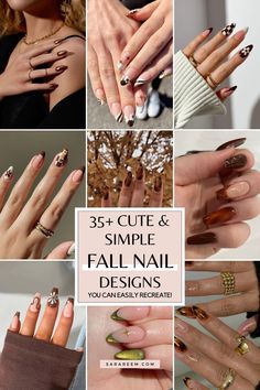 Looking for cute fall nails that will keep you on-trend this season? Fall nail designs are all about mixing warm hues with creative patterns. This year's fall nail ideas embrace the season's rich, warm colors, from deep burgundies and earthy browns to shimmering golds and rustic oranges. Whether you're looking for cute and trendy designs or something more elegant and sophisticated, 2024's fall nail designs offer plenty of inspiration to suit your style.