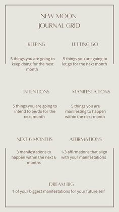 New Moon Vision Board, New Moon Intentions Ideas, Third Eye Journal Prompts, Aquarius New Moon Journal Prompts, Libra New Moon Journal Prompts, Full Moon Manifestation Journal, Pisces New Moon Journal Prompts, New Moon Journal Page, Letting Go Ritual Full Moon