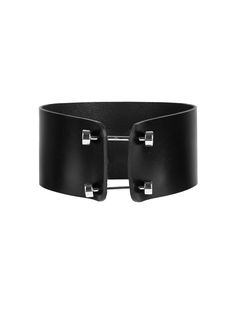 Show off your gothic side with the Sabrina Choker, a striking accessory made from leather and adorned with solid stainless steel barbels and screws. This choker is perfect for those who want to make a statement and add a touch of edge to their outfit. Whether you're attending a concert or a night out with friends, the Sabrina Choker is the ideal choice for elevating your style game Marsala Color, Leather Choker Collars, Leather Harness, Witchy Vibes, Choker Collar, Painting Edges, Vegetable Tanned Leather, Leather Accessories, Free Giveaway