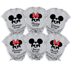 Disney Family Shirts, Disney Shirts, Disney Castle Shirts, Matching Family Disney Shirts, Personalized Disney Shirts Family Matching Graphic Print Tops For Disney Fan Events, Black Family Matching T-shirt For Disney Trips, Family Matching Black Tops For Disney Trips, Family Matching Mickey Mouse Crew Neck T-shirt, Mickey Mouse Themed Crew Neck Shirt, Black Pre-shrunk T-shirt For Disney Trips, Black Mickey Mouse Shirt For Disney Fan Events, Themed Mickey Mouse Tops For Disney Events, Themed Cotton Shirt With Mickey Mouse