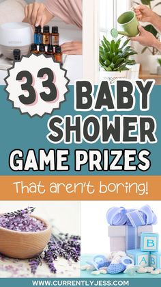 baby shower game prizes that aren't boring