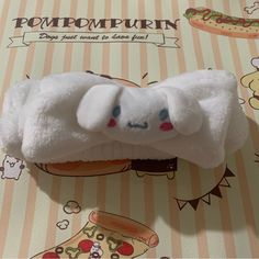 Brand New; Never Used Perfect For Makeup Application, Face Masks, Washing Face And After The Shower Super Soft And Stretchy Sanrio Accessories, Washing Face, Spa Headband, The Shower, Makeup Application, Bow Design, Face Wash, Anime Demon, Face Masks