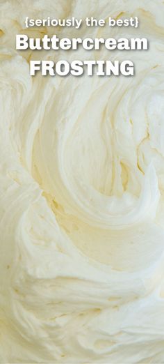 a close up view of whipped cream in a bowl