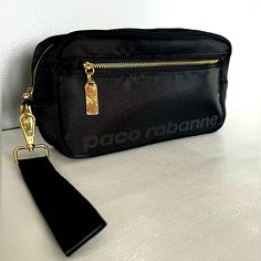 22cm X 12cm X 6cm Black Handheld Clutch For Travel, Black Clutch Cosmetic Bag For Travel, Black Shoulder Bag With Zipper Pouch For Evening, Black Handheld Pouch For Travel, Black Evening Shoulder Bag With Zipper Pouch, Black Travel Pouch With Detachable Strap, Black Handheld Clutch With Zipper Closure, Elegant Black Pouch With Zipper Pocket, Black Pouch With Zipper Closure