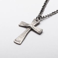 This Vintage Style Cross is handmade of solid Sterling Silver (92.5% pure silver) in my studio. The cross is hand hammered and I use a dark patina to bring out the details and give it the worn out look of time. Cross Height: 1 1/2 inches (4 cm) Width: 1 inch (2.5cm) Necklace chain: choose your length and material Ring Engraving, Silver Pendant Lighting, Vintage Pendant Necklace, Silver Rings With Stones, Sterling Silver Cross Pendant, Fine Silver Jewelry, Silver Jewelry Design, Silver Jewellery Sets, Hammered Sterling Silver