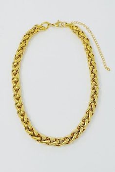 Small links are connected to make this statement chain necklace. So chic and edgy!  Great to style alone as a statement piece or layering with other pieces! Matching bracelet available, Bold and edgy chain bracelet! Dimensions: 15 inch length with a 4 inch extender 18k Gold plated stainless steel, tarnish and water resistant Lead and Nickel Free Made In: China Material Composition: 18k Gold plated stainless steel Gold Chic, Link Chain Necklace, Matching Bracelet, Matching Bracelets, Chain Link Necklace, Link Chain, Chain Bracelet, Statement Pieces, Necklace Etsy