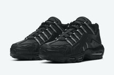 Nike Air Max 95, Air Max 95, Style Sneakers, Triple Black, Web Magazine, Neon Yellow, Vintage Nike, Air Jordan Sneaker, First Look