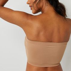 Our seamless bandeau from Ambrielle smooths your curves with a no-show look you'll love.Bra Type: Bandeau, WirelessFeatures: SeamlessClosure Type: Pullover HeadSupport: Light SupportFiber Content: 80% Nylon, 10% Polyester, 10% SpandexFabric Description: MicrofiberCup Fiber Content: 85% Polyester, 15% SpandexCare: Hand Wash, Line DryCountry of Origin: Imported Strapless Bras, Full Figured, Strapless Bra, Stretch Fabric, Hand Wash, Product Description, Bra, The Originals, Fabric