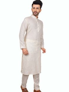 Mens Kurta Payjama Readymade kurta payjama Comes with pants Shoes not included Mens Kurta, Cream, Pants, Trousers