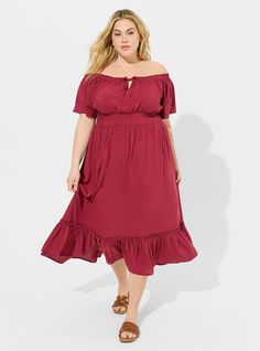 Western Wedding Guest Dresses, Western Wedding Guest, Natural Wardrobe, Trendy Plus Size Dresses, Red Plum, Off Shoulder Dresses, Active Outfits, Western Wedding, Dress Images