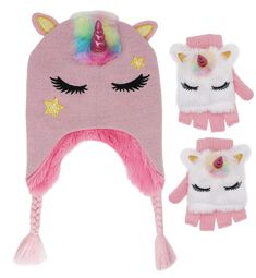 PRICES MAY VARY. 2-Piece cold weather set includes hat and gloves featuring unicorn design. Glitter Unicorn Design: This Cute unicorn beanie with shiny fabric make your girls the most dazzling and fabulous princess in the winter. This Cute unicorn hat and gloves set is very cute with a unicorn design that your baby will love to wear.Cozy and looking adorable in the cold winter days Size: One size, designed for Size Boys aged 3-9.The kid's beanie hat has plenty of stretch for growing into resulti Unicorn Hat, Glitter Unicorn, Kids Beanies, Shiny Fabric, Glitter Diy, Unicorn Design, Unicorn Gifts, Cute Unicorn, Winter Days