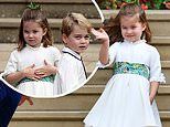 Theodora 'Teddy' Williams makes sweet first public appearance at Princess Eugenie's wedding | Daily Mail Online Eugenie Wedding, Jack Brooksbank, Robbie Williams, Princess Eugenie, Windsor Castle, The Queen, Daily Mail, Windsor, Flower Girl