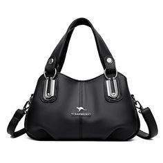 Color: Black Casual Faux Leather Bag For Errands, Casual Faux Leather Shoulder Bag For Errands, Casual Faux Leather Satchel, Casual Soft Leather Crossbody Satchel, Casual Soft Leather Satchel Shoulder Bag, Casual Faux Leather Satchel For Errands, Trendy Soft-feel Faux Leather Satchel, Casual Soft Leather Shoulder Bag, Casual Soft Leather Satchel Bag