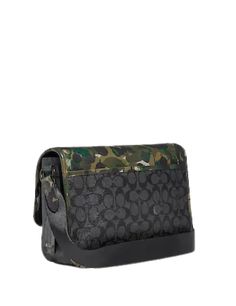 Coach League Messenger Bag In Signature Canvas With Camo Print | Brixton Baker Polished Pebble, Signature Canvas, Camo Print, 4 H, Messenger Bag, Camo, Canvas, Fabric