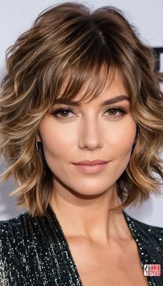 Reverse Shag Haircut, Med Shag Haircut, Fine Hair Shag Haircut, Shoulder Length Hair With Layers Choppy, Short Curly Shag With Bangs, Jane Fonda Hair, Shag Hairstyles Medium, Thick Hair Haircut, Sassy Hair Older Women