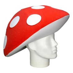 "Get this Awesome Mushroom Head Hat Today! This Mushroom Head Hat will definitely make you stand out at your next Party, Wedding, Corporate Event, Birthday, Quinceanera, or Halloween Party! Product Details: ✓Made in the USA ✓Handmade ✓High Quality Foam ✓One Size Fits Most ✓Customizable to your preferences \"This is where your party starts\". Give your next party a new life and rediscover your youth with Foam Party Hats. Foam Party Hats Guarantee At Foam Party Hats we believe our hats help bring Fairytale Birthday Party, Mushroom Party, Vegetarian Party, Fairytale Birthday, Foam Wigs, Handmade Food, Foam Party, Mushroom Head, Mushroom Hat