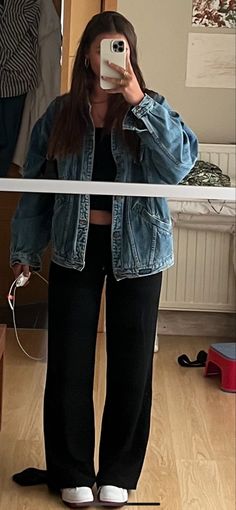 #jeans #jeansjacket #outfits #fitcheck #style #inspiration Ideas Outfit, Outfits Ideas, New Outfits, Jean Jacket, Outfit Inspirations, Style Inspiration, My Style, Instagram Photos, Photo And Video