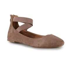 Complete your outfit for a casual day with these Ballerina flats with a criss cross ankle strap that brings a sassy twist to the classic ballet flats featuring a round toe, and back zipper ensuring a comfy fit with a textured non-skid outsole. Size: 10.  Color: Beige.  Gender: female.  Age Group: adult. Women's Ballet Flats, Bella Marie, Womens Ballet Flats, Ballerina Flats, Comfy Fits, Flat Shoes Women, Criss Cross, Ballet Flats, Gender Female