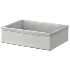 a white container with dots on it