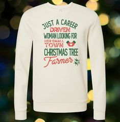 I believe in the magic of a Hallmark Christmas movie! It can happen to you! In the meantime, manifest your destiny by wearing this sweatshirt! This design is also available as a t-shirt!  Check out my shop for more style variations and for other Hallmark-inspired designs! **ABOUT DRESSING FESTIVE** Welcome to my shop, Dressing Festive! I've been selling festive tees on my website for a while now, but recently started an Etsy Store, so welcome to my page! Here at Dressing Festive, we believe in c Christmas Cotton Sweatshirt With Graphic Print, Holiday Cotton Sweatshirt With Letter Print, Holiday Cotton Sweatshirt With Graphic Print, Holiday Graphic Print Cotton Sweatshirt, Holiday Cotton Sweater With Graphic Print, Cotton Sweater With Graphic Print As Gift, Graphic Print Cotton Sweater As Gift, Graphic Print Cotton Sweater, Tyler Hynes