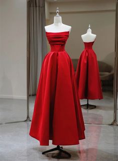 #promdress, #partydress, #redpromdress, #gown, prom2024, #longpromdress Red Satin Prom Dress, Party Dress Red, Satin Evening Dress, Prom Dress Red, Satin Formal Dress, Satin Evening Dresses, Long Prom Gowns, Gown Prom, Green Prom Dress