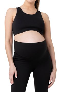 Made from stretch nylon, this fitted yet super-comfy crop top can be worn throughout your pregnancy and beyond. 79% nylon, 21% elastane Machine wash, line dry Imported Maternity Crop Top, Maternity Crop Tops, Crop Tops Online, Maternity Coat, Maternity Lingerie, Maternity Skirt, Loungewear Jumpsuit, Petite Skirt, Petite Jacket