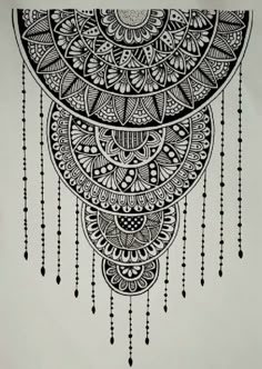 an artistic drawing with black ink on white paper, depicting the shape of a circular object