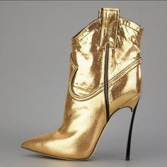 Stiletto Heel Boots, Stiletto Ankle Boots, Pencil Heels, Work Music, Ostrich Boots, Boots Patterns, Drag Queens, Gold Rush, Women Boots