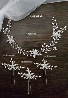 the instructions to make a wedding tiara