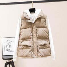 Brand Name: vielleichtSeason: WinterPattern Type: SolidMaterial: PolyesterStyle: CasualOrigin: CN(Origin)Model Number: B801Decoration: PocketsClothing Length: ShortGender: WOMENAge: Ages 18-35 Years OldCollar: MANDARIN COLLARItem Type: Outerwear CoatsClosure Type: zipperOuterwear Type: VestWholesales: AcceptedDropshipping: Accepted Winter Vest Women, Barbour Jacket Women, Waterproof Jacket Women, Fall Vest, Lightweight Vest, Winter Vest, Wool Coat Women, Short Vest, Women Overcoat