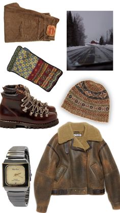 tgk:outfitsmens Winter Boots Outfit, Winter Boots Men, Dapper Suits, Winter Boots Outfits, Slay Outfits, Ski Outfit, Mens Winter Boots, Winter Vintage, Denim Wear