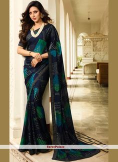 Indian Gown Design, Black Saree, Indian Gowns, Trendy Sarees, Fancy Sarees, Traditional Sarees, Indian Ethnic Wear, Designer Sarees