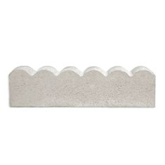 Scalloped design adds a decorative finish to any walkway, patio, garden or flower bed. Lightweight, durable and easy to install. Lowe's Scallop Edger 24-in L x 2-in W x 6-in H Gray Concrete Straight Edging Stone Stone Garden Edging, Garden Edger, Concrete Edging, Concrete Edger, Edging Stones, Gray Concrete, Antique Hardware, Garden Edging, Tropical Landscaping