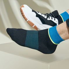 Block Color Super-Dry Short Crew Socks - Tabio Men's Socks – Japanese Socks Tabio USA Breathable Casual Sports Socks, Sporty Socks For Running, Sporty Comfortable Running Socks, Comfortable Sporty Socks For Running, Comfortable Sporty Blue Socks, Blue Anti-odor Socks For Outdoor, Casual Moisture-wicking Running Socks, Casual Stretch Socks For Running, Casual Stretch Running Socks