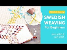 an image of swedish weaving for beginners