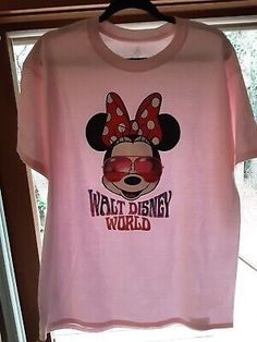 Premium Quality T-Shirt Disneyland resort Walt Disney World pink sz XL 100% cotton Minnie mouse , Womens Clothing Disney Minnie Mouse Pink T-shirt, Pink Disney Cotton T-shirt, Cute Pink Minnie Mouse T-shirt, Fun Pink Minnie Mouse Top, Disney Pink Minnie Mouse T-shirt, Casual Pink Mickey Mouse Top, Disney Minnie Mouse Summer Tops, Cute Minnie Mouse T-shirt For Summer, Casual Pink Minnie Mouse Top