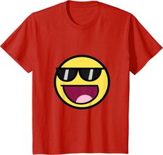 Cool Epic Face Sunglasses Graphic T-shirt Sunglasses Graphic, Epic Face, Branded T Shirts, Tee Shirt, Graphic T Shirt, Top Styles, Fashion Branding, Amber, Graphic Tshirt