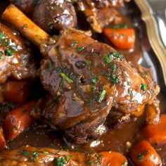 slow cooker lamb shanks with carrots and potatoes