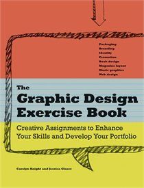 the graphic design exercise book contains instructions to enhance your skills and devour your problem