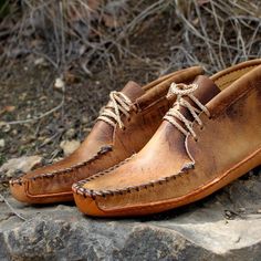 Womens Tan Distressed Batwing with Canoe Sole | Etsy Casual Brown Vegetable-tanned Leather Shoes, Casual Vegetable-tanned Leather Shoes With Plain Toe, Outdoor Leather Lace-up Moccasins, Rustic Brown Boots With Leather Sole, Brown Moccasins With Stitched Sole, Brown Swift Leather Boots With Rubber Sole, Brown Moccasins With Textured Sole And Closed Toe, Brown Closed Toe Moccasins With Textured Sole, Brown Leather Round Toe Moccasins