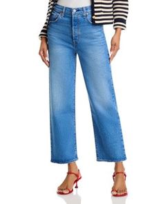 Levi's Ribcage High Rise Ankle Straight Jeans in Dance Around Ankle Straight Jeans, Levi's Ribcage, Levis Ribcage, Garden Party Dress, Jo Malone London, Beauty Awards, Summer Party Dress, Luxury Sunglasses, White Dress Summer