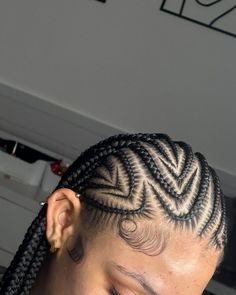 Hair Braid Patterns, Cornrows Natural Hair, Beautiful Black Hair, Feed In Braids Hairstyles, Cute Braided Hairstyles, Braided Cornrow Hairstyles, Braids Hairstyles Pictures, Cute Box Braids Hairstyles, Quick Braided Hairstyles