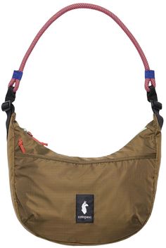 Fit and Design: Mid-size shoulder bag with an outdoor-inspired look Designed for urban adventures, festivals, hands-free exploration Adjustable shoulder strap made with a unique climbing rope Side accessory pocket Internal slip pockets Cotopaxi logo Additional Details: Offers crossbody security, but is large enough to carry a water bottle for long days exploring 15" x 10" x 3" 8L capacity Climbing Rope Bag, Rope Purse, Lumber Storage, Climbing Rope, Rope Bag, Mid Size, Athletic Outfits, Cross Body Bag, Winter Style