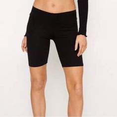 2 Pack Of Nasty Gals Cycling Shorts. Size Us 4 Uk 8 Feel Ready To Seize The Day In Our Cycle Shorts, Made With Opaque Fabric, With A Flattering Bodycon Fit And A Comfortable Mid Rise Waistline. Pairs Well With Crop Tops, T-Shirts, And Sweaters For A Casual Daytime Look, Perfect For Coffee Runs And Hikes. Basic Cycling Shorts High Quality Opaque Fabric Comfortable Bodycon Fit Flattering Mid Rise Waistline Mid-Thigh Length 95% Polyester 5% Elasthanne Stretch Elastane Shorts For Night Out, Casual Knee-length Shorts For Night Out, Basic Biker Shorts For Loungewear, Black Elastane Biker Shorts For Summer, Black Elastane Biker Shorts, Stretch Shorts For Night Out, Trendy Stretch Short Leg Pants, Stretch Biker Shorts For Night Out, Basic Mid-thigh Biker Shorts