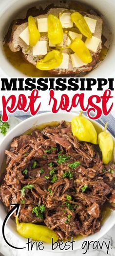 the best crock pot roast recipe is so easy to make and it's delicious