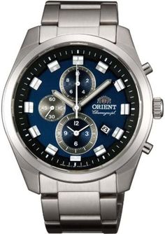 ORIENT Watch NEO70's Chronograph Quartz Blue Men's WV0471TT F/S w/Tracking# NEW Description: Is Discontinued By Manufacturer : No Product size : 4.17 x 3.86 x 2.91 cm; 259.99 g Release Date : 10 Mar 2014 Manufacturer : ORIENT Clock Product Model Number : WV0471TT Country of Origin : Japan MANUFACTURER'S DESCRIPTION ORIENT ORIENT SPORTS - Since its inception in 1950, ORIENT's quartz model, which combines retro and modern, has combined reliable in-house movements with ingenious design to create high-quality and affordable watches. It is a brand recommended not only for everyday use but also for lovers who enjoy changing clothes. The design taste of mechanical watches of the 1970s, which is the DNA of the Orient, is rearranged in a powerful contemporary style. The point is the unique coloring Orient Watch, Japanese Domestic Market, Chronograph Watch Men, Man Set, Mens Band, Shipping Company, Mens Navy, Stainless Steel Band, Wristwatch Men