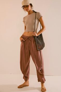 Take Me With You Linen Pants | Free People Massage Therapist Outfits For Women, Natural Fibers Clothing, Linen Pants Outfit, Dream Outfits, Granola Girl, Street Style Summer, Fashion Baby, Linen Trousers, 2024 Fashion