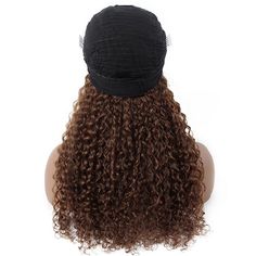 Hair Material:9A Virgin Human Hair. Hair Texture:Water Wave Color:Brown #4 Length:10-28 inches Hair Density:180% Hair Quality:Hair is thicker, softer and more durable with features of easy coloring, free tangling, shedding free, full and natural, cuticles facing towards in the same way. Shipment:DHL,Fedex or UPS 3-5 business days. FAQ About this wig product It is 100% human hair wig, elastic band and 3 combs. We also have Colored wigs; Bob wigs; Lace front wigs; 360 lace wigs; Full lace wigs. An Curly Hair Headband, Wigs Bob, Curly Color, Hair Headband, Remy Hair Wigs, Human Hair Color, Easy Coloring, Curly Hair Wig, Deep Wave Hairstyles