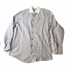 Gucci Dress Shirt Gucci Button Down Shirt. Long Sleeve. Size Men's 41/16. Made In Italy. Purple White Skinny Stripe Pinstripe. White Collar. Us Seller. Gucci Shirts, Gucci Dress, Shirt Long Sleeve, White Collar, Mens Shirt Dress, Dress Shirt, White Stripe, Button Downs, Button Down Shirt