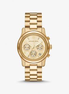 Michael Kors Runway, Armband Gold, Michael Kors Mercer, Silicon Bands, Women's Watch, Stainless Steel Watch, Chronograph Watch, Jet Set, Michael Kors Watch